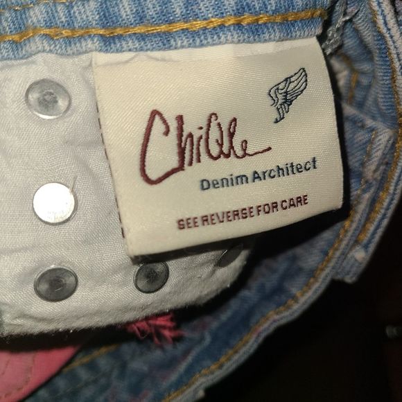 CHIQLE Denim Architect Jean shorts size S - Picture 3 of 8